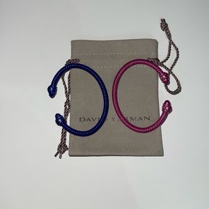 David Yurman Aluminum Light Renaissance Cuff Bracelet